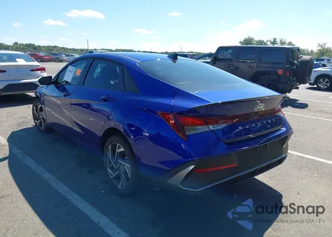 2025 Hyundai Elantra Sel Sport из США, поврежденный, VIN KMHLM4DG7SU048778